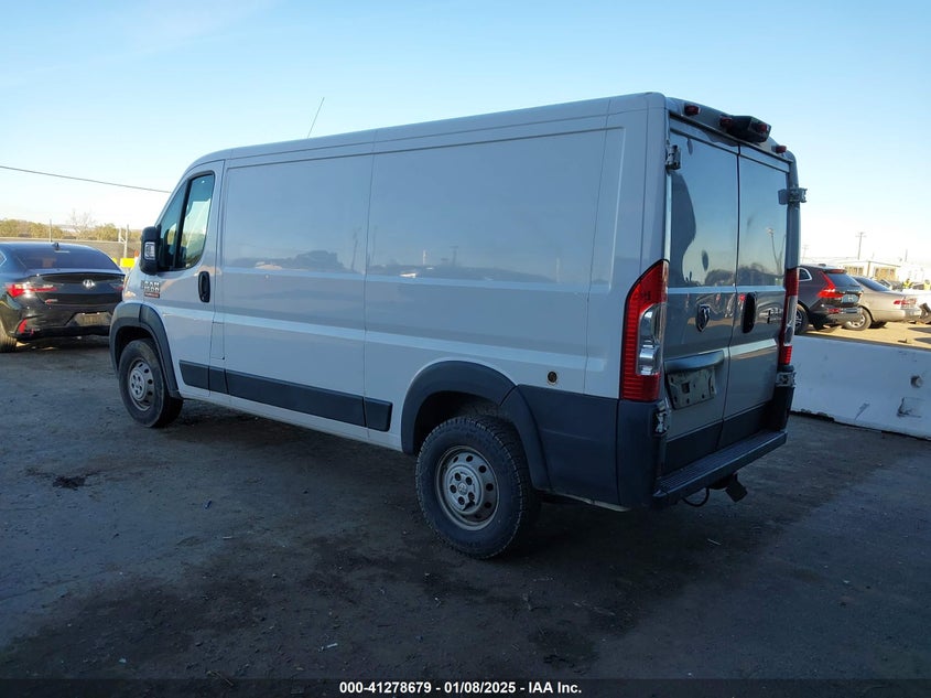 2019 RAM PROMASTER 1500 LOW ROOF 136 WB - 3C6TRVAG9KE522574