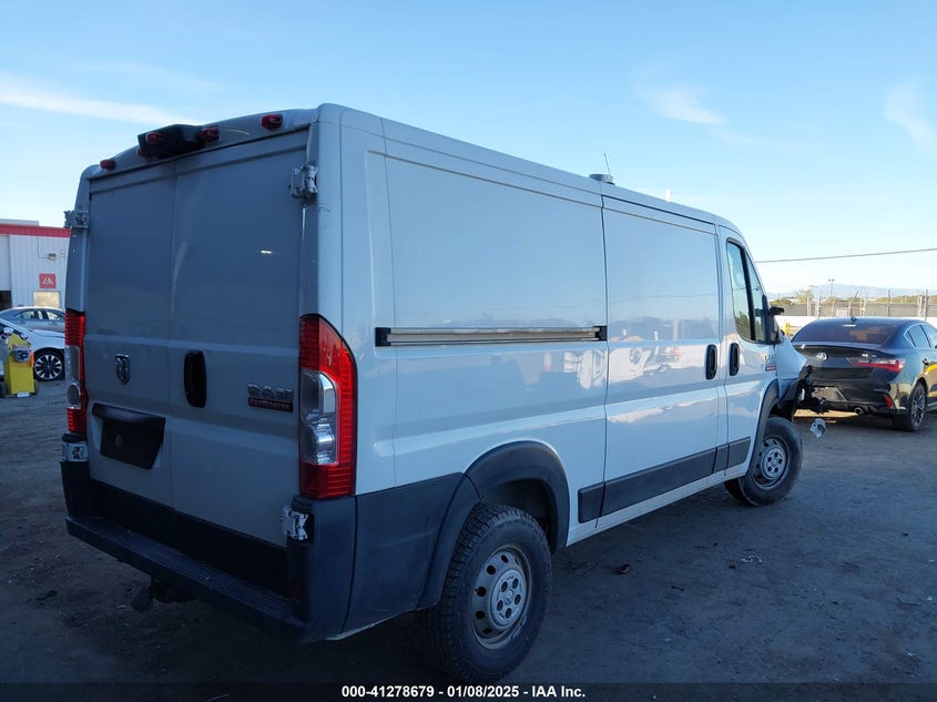 2019 RAM PROMASTER 1500 LOW ROOF 136 WB - 3C6TRVAG9KE522574