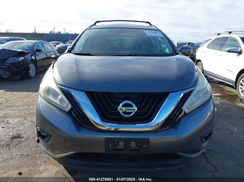 VIN 5N1AZ2MH3GN155043 2016 Nissan Murano, SV no.12