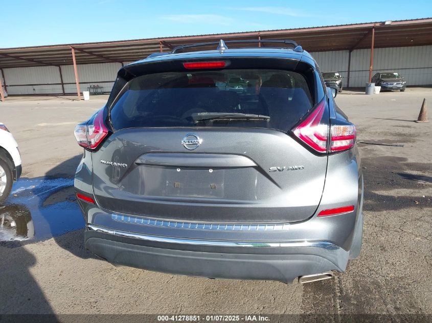 VIN 5N1AZ2MH3GN155043 2016 Nissan Murano, SV no.16