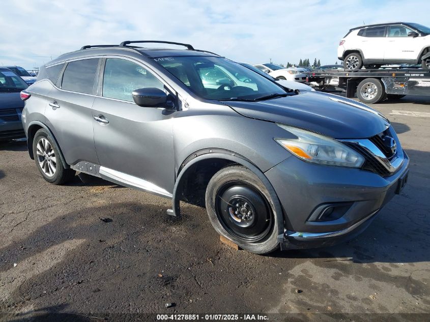 VIN 5N1AZ2MH3GN155043 2016 Nissan Murano, SV no.1