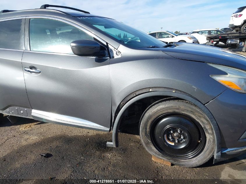 VIN 5N1AZ2MH3GN155043 2016 Nissan Murano, SV no.6