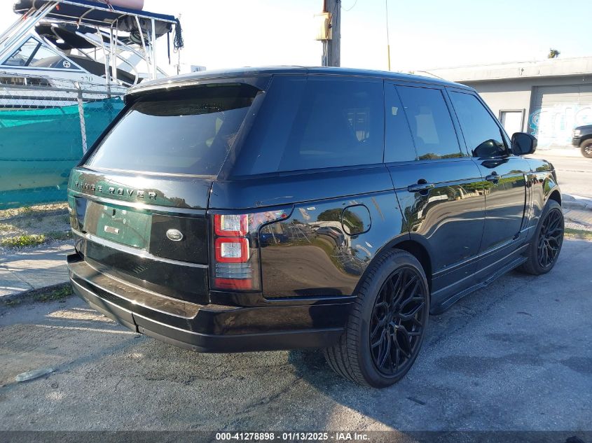 VIN SALGS2EFXEA135563 2014 LAND ROVER RANGE ROVER no.4