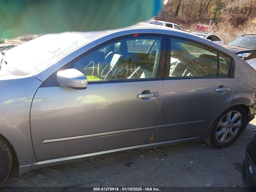 2007 Nissan Maxima 3.5 Sl VIN: 1N4BA41E27C812051 Lot: 41278916