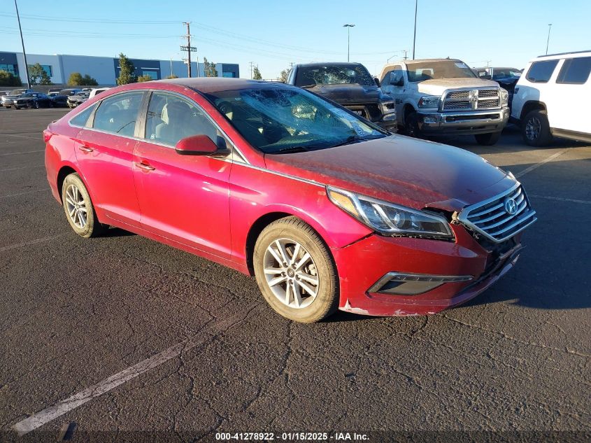 VIN 5NPE24AF6FH123033 2015 Hyundai Sonata, SE no.1