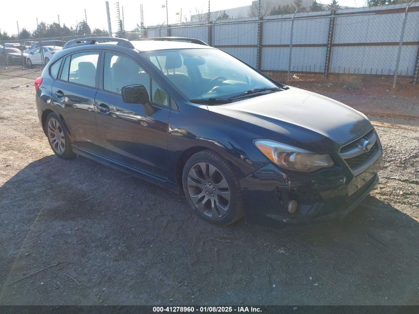 2014 SUBARU IMPREZA