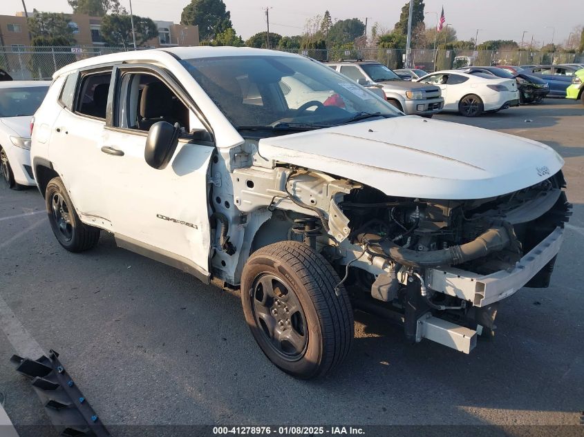 VIN 3C4NJCAB0JT271682 2018 Jeep Compass, Sport Fwd no.1