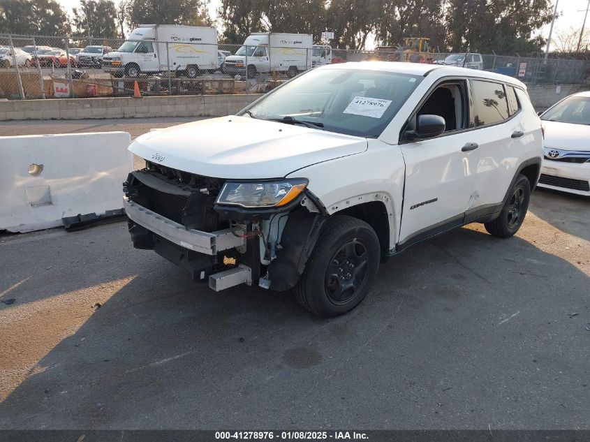 VIN 3C4NJCAB0JT271682 2018 Jeep Compass, Sport Fwd no.2