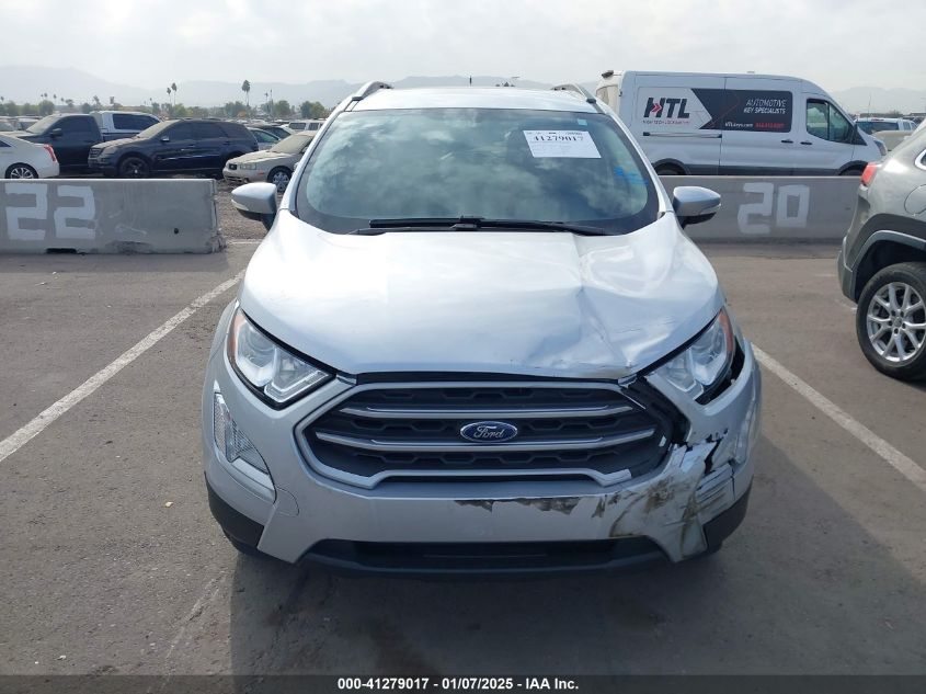 2021 Ford Ecosport Se VIN: MAJ3S2GE1MC448861 Lot: 41279017