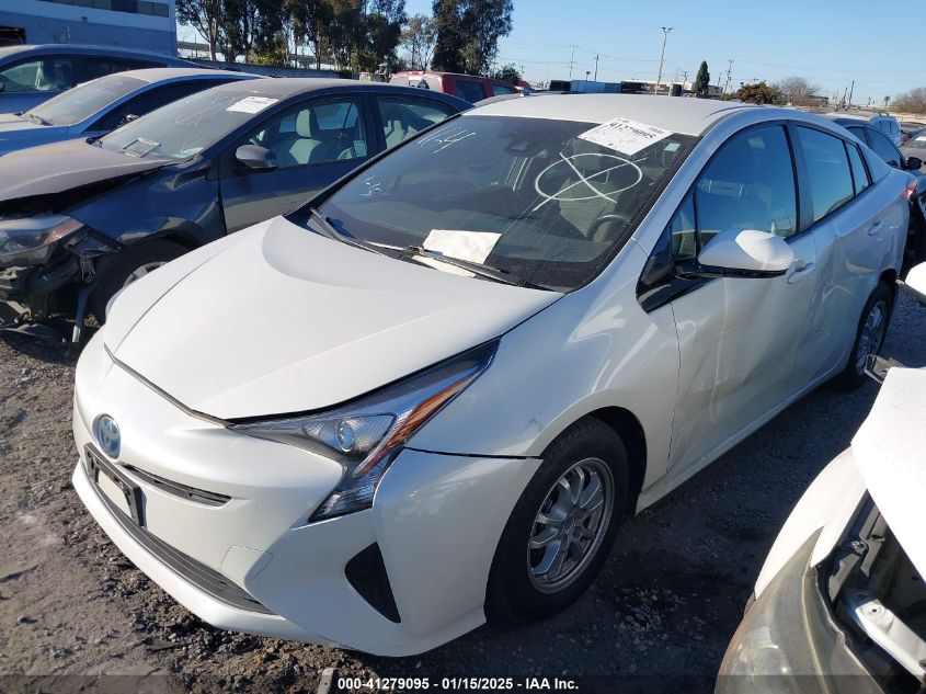 VIN JTDKARFU0H3530936 2017 Toyota Prius, Three no.2