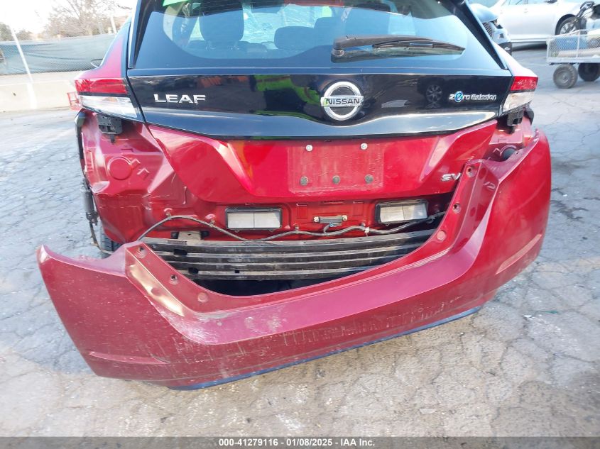 2020 Nissan Leaf Sv 40 Kwh VIN: 1N4AZ1CP7LC307022 Lot: 41279116