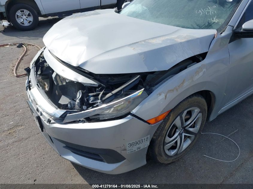 2018 Honda Civic Lx VIN: 2HGFC2F52JH588014 Lot: 41279164