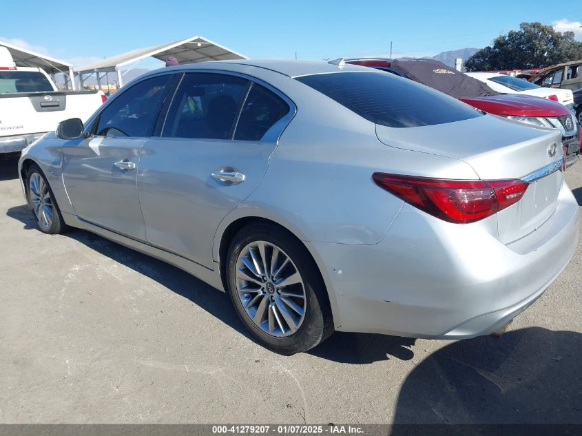 VIN JN1EV7AR5JM611068 2018 INFINITI Q50 no.3