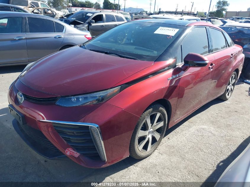 VIN JTDBVRBD2HA002871 2017 TOYOTA MIRAI no.2