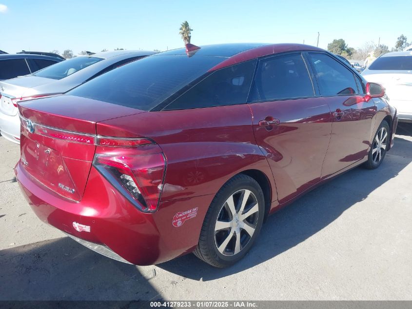 VIN JTDBVRBD2HA002871 2017 TOYOTA MIRAI no.4