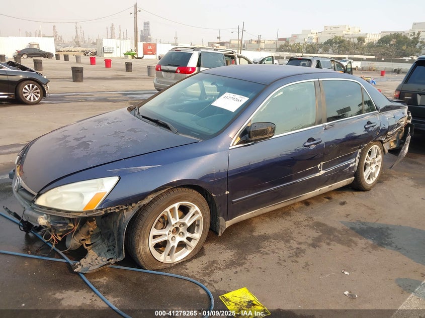 2007 HONDA ACCORD VIN: 1HGCM56497A186216
