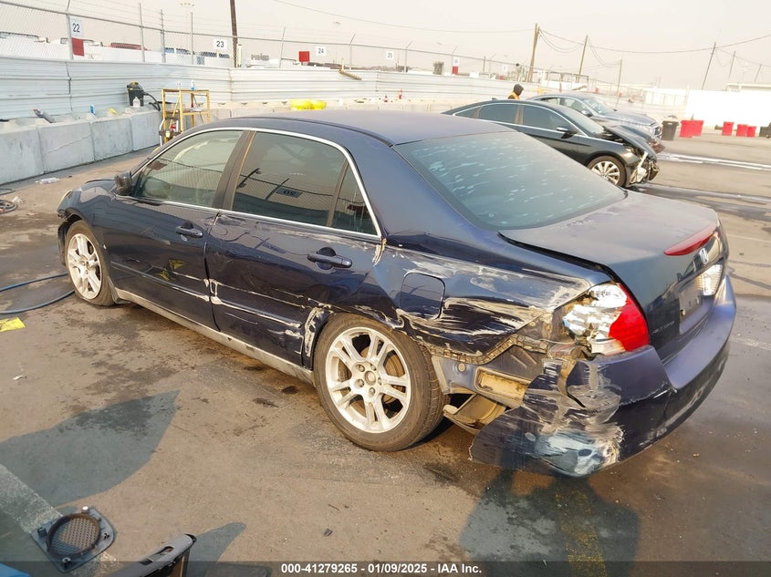 2007 HONDA ACCORD VIN: 1HGCM56497A186216