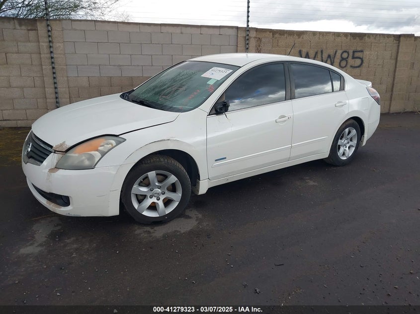 2008 NISSAN ALTIMA HYBRID VIN: 1N4CL21E28C208987