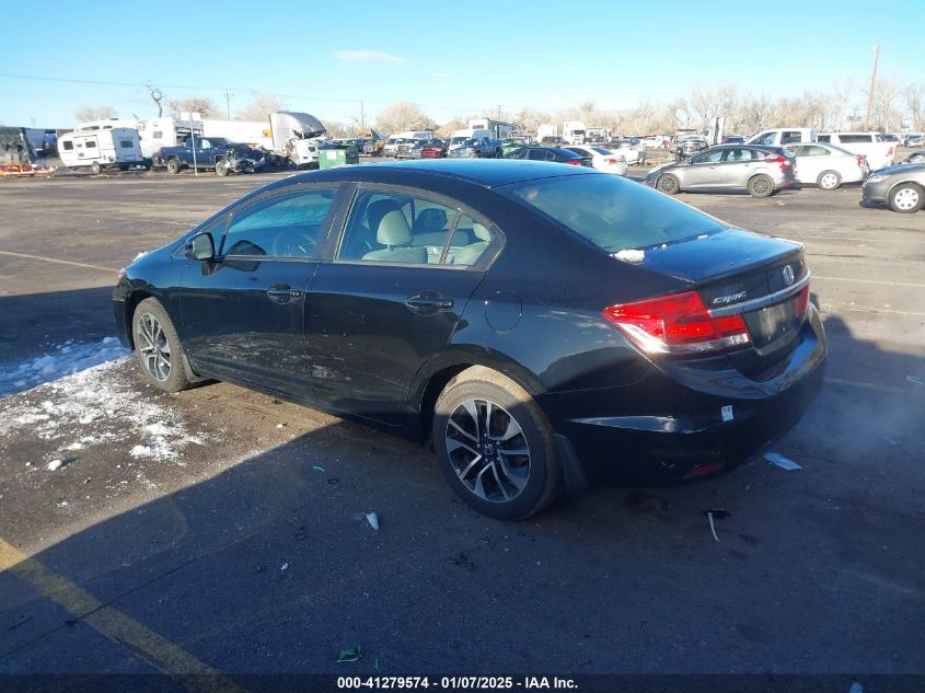 VIN 2HGFB2F82DH534360 2013 Honda Civic, EX no.3