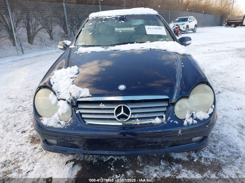 2003 Mercedes-Benz C 230 Kompressor Sport VIN: WDBRN40J43A441720 Lot: 41279585