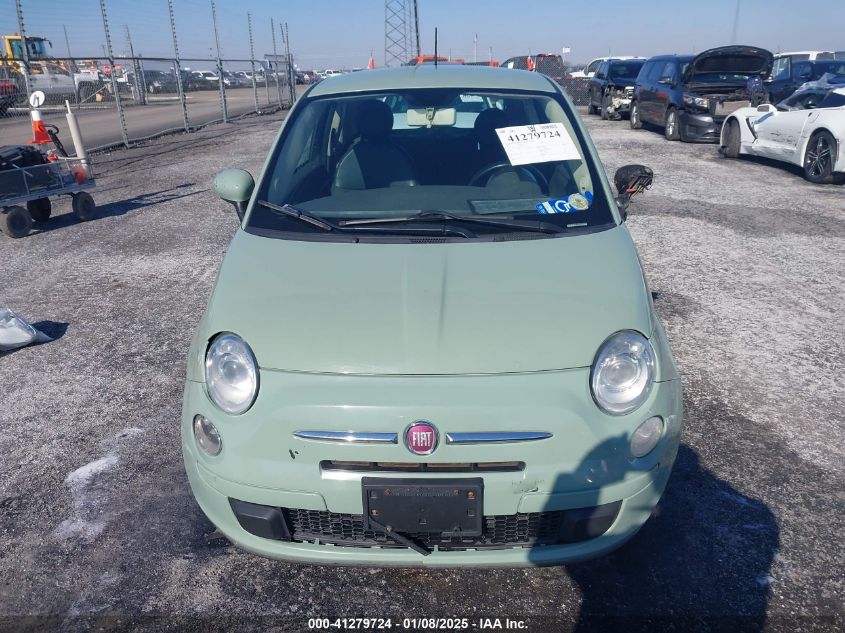 2012 Fiat 500 Pop VIN: 3C3CFFAR0CT319535 Lot: 41279724