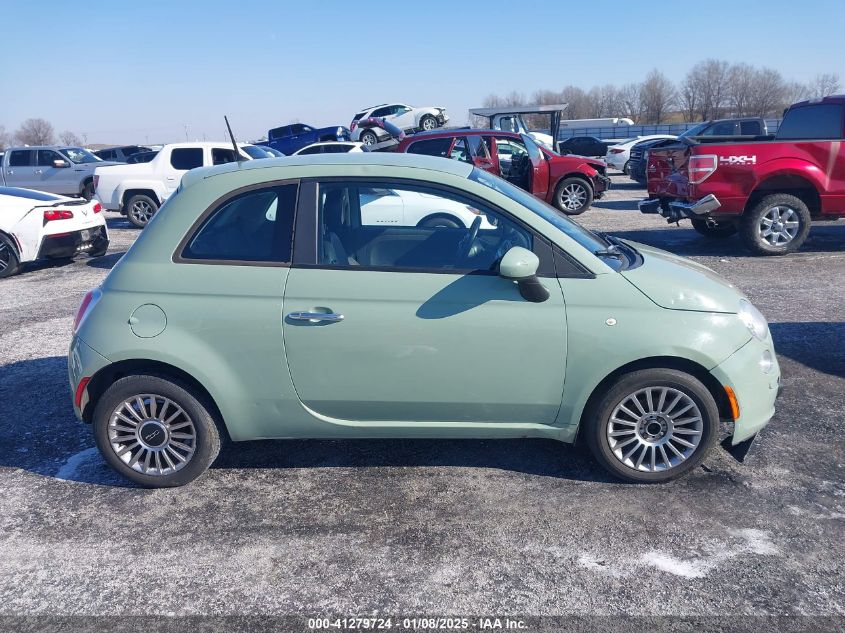 2012 Fiat 500 Pop VIN: 3C3CFFAR0CT319535 Lot: 41279724