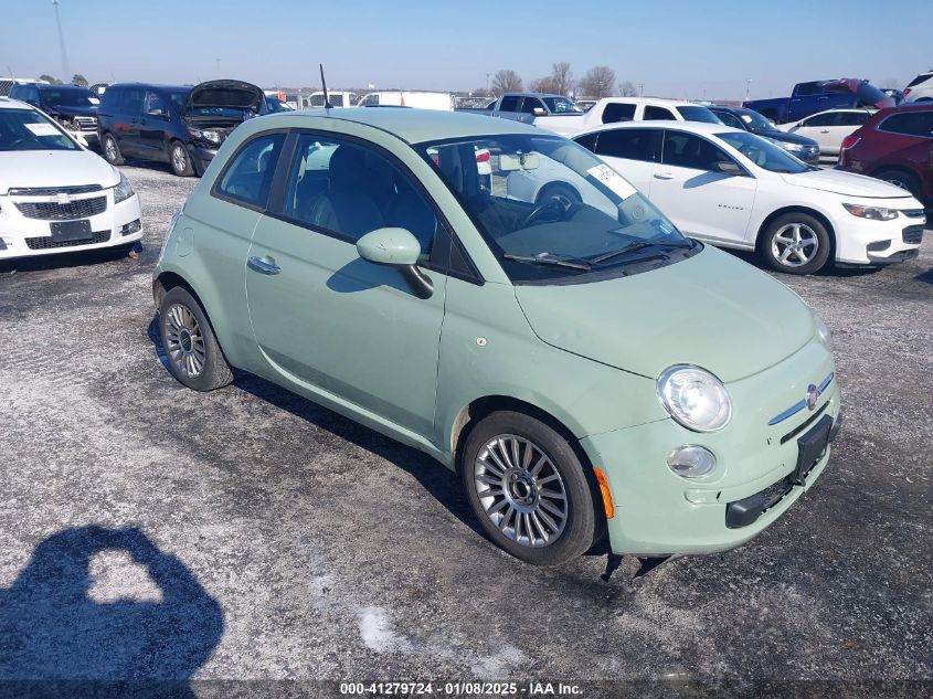 2012 Fiat 500 Pop VIN: 3C3CFFAR0CT319535 Lot: 41279724