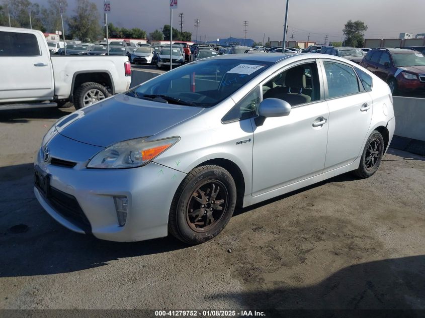 VIN JTDKN3DU7F1945359 2015 Toyota Prius no.2