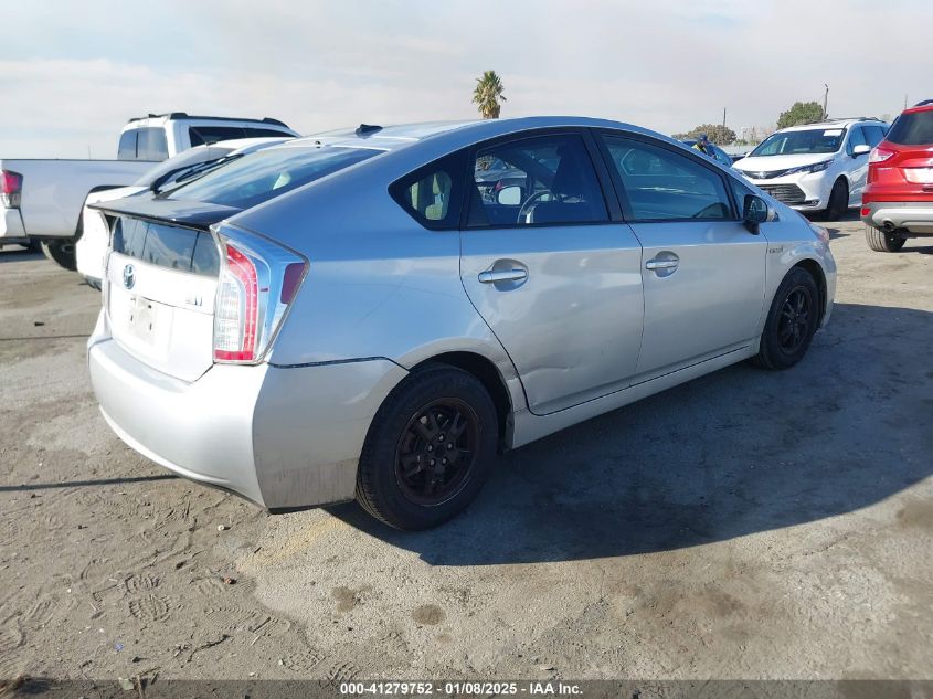 VIN JTDKN3DU7F1945359 2015 Toyota Prius no.4