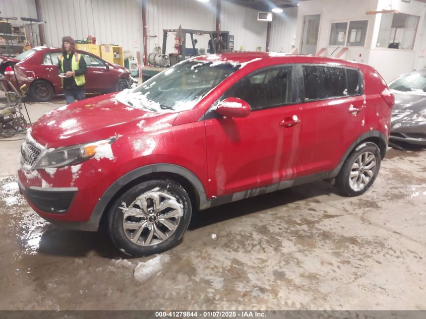 VIN KNDPBCAC8E7559975 2014 KIA SPORTAGE no.2