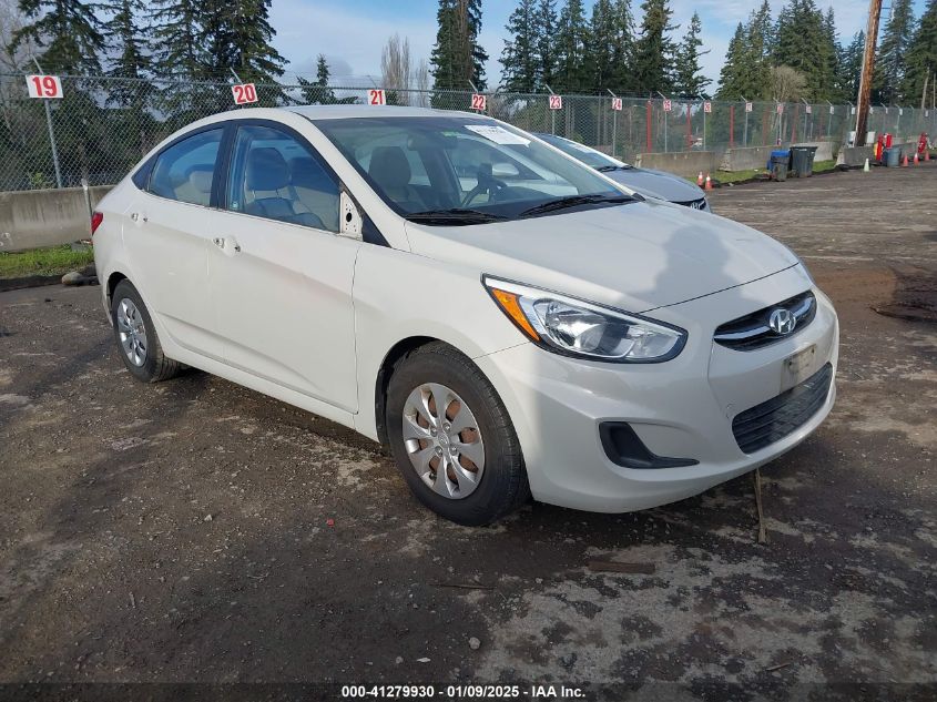 VIN KMHCT4AE1FU924627 2015 HYUNDAI ACCENT no.1