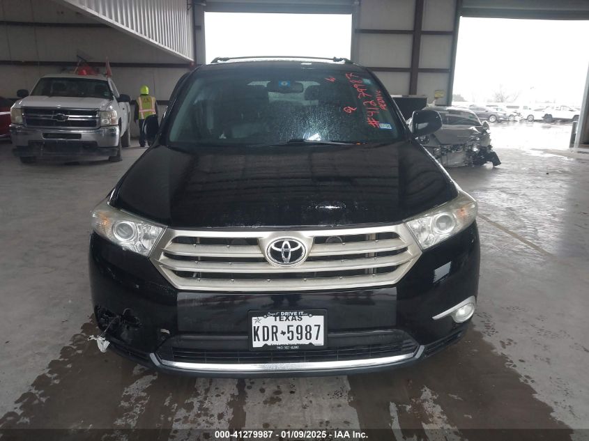 VIN 5TDZK3EH3DS114594 2013 Toyota Highlander, Se V6 no.12