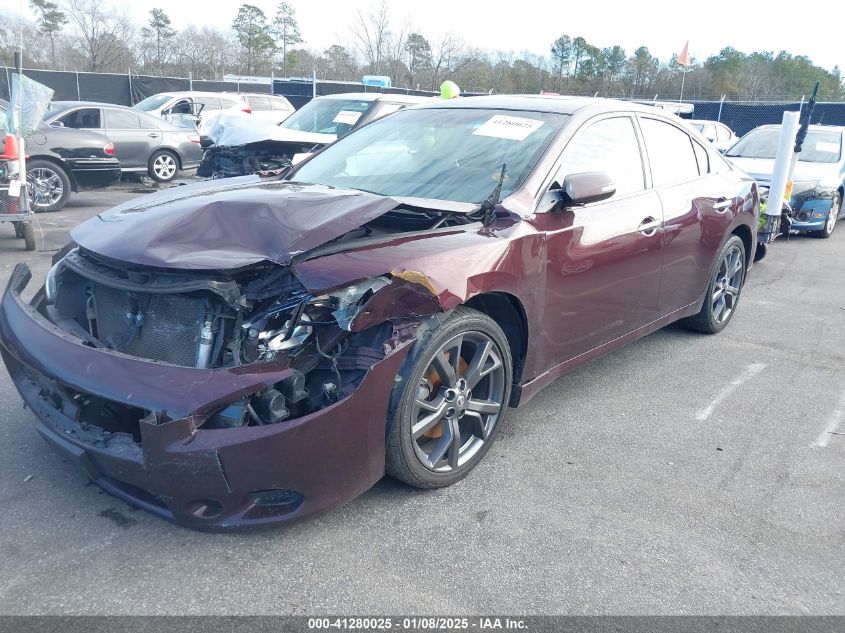 VIN 1N4AA5AP6EC490062 2014 NISSAN MAXIMA no.2