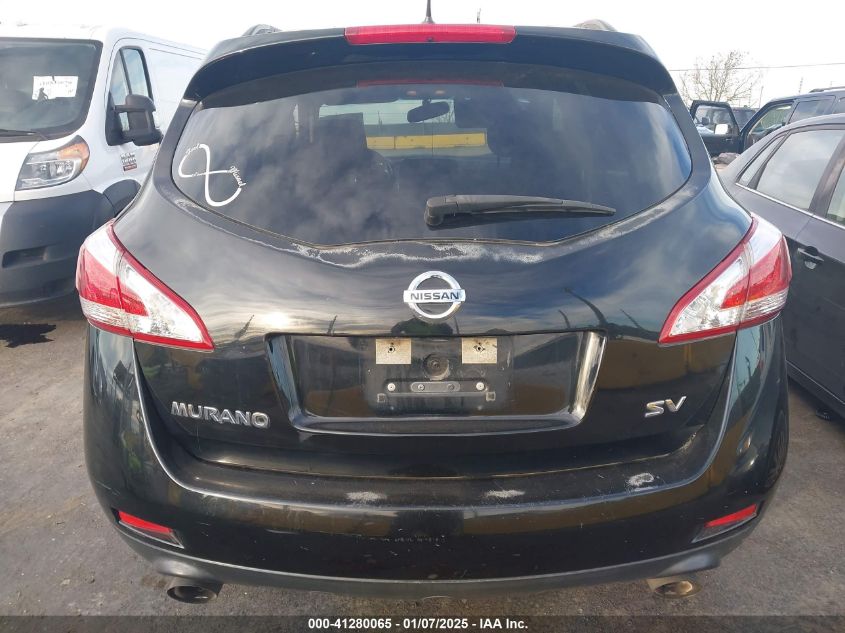 VIN JN8AZ1MU2EW400390 2014 NISSAN MURANO no.16