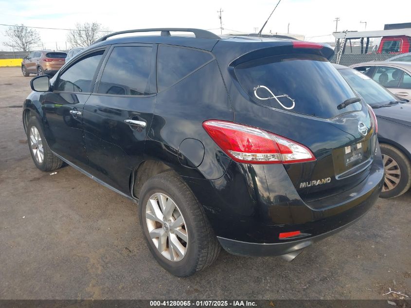 VIN JN8AZ1MU2EW400390 2014 NISSAN MURANO no.3