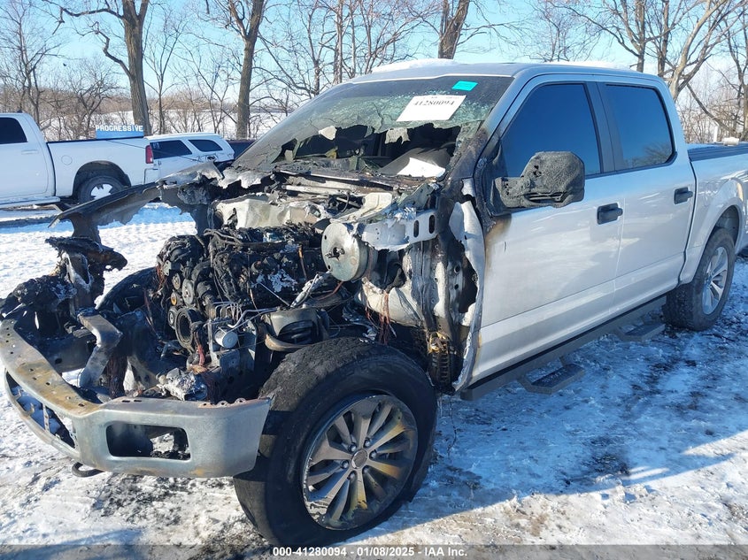 2018 FORD F-150 VIN: 1FTEW1E52JFA65400
