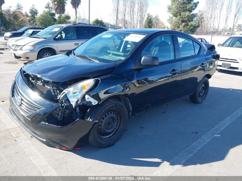 VIN 3N1CN7AP8EL832072 2014 NISSAN VERSA no.2