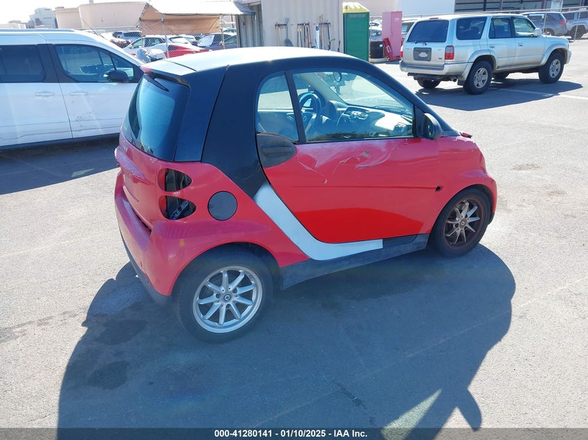2009 SMART FORTWO VIN: WMEEJ31XX9K219695