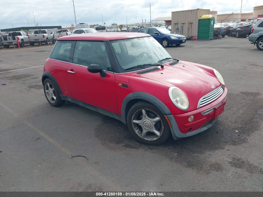 2003 Mini Cooper VIN: WMWRC33403TE17040 Lot: 41280159