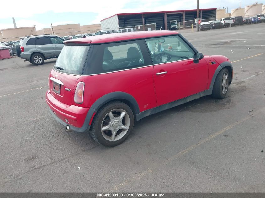 2003 Mini Cooper VIN: WMWRC33403TE17040 Lot: 41280159