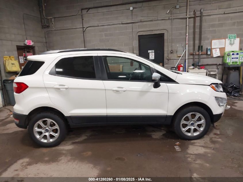 2021 Ford Ecosport Se VIN: MAJ6S3GL0MC406635 Lot: 41280260