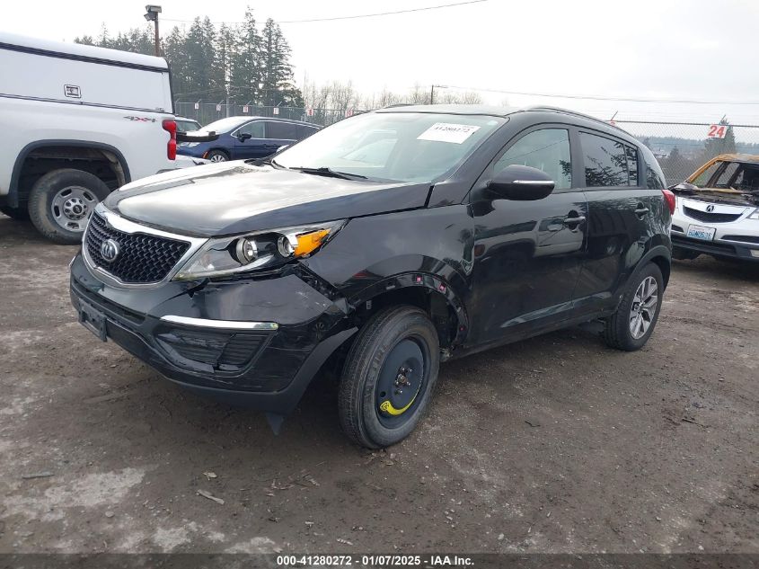 VIN KNDPB3AC6E7548103 2014 KIA SPORTAGE no.2