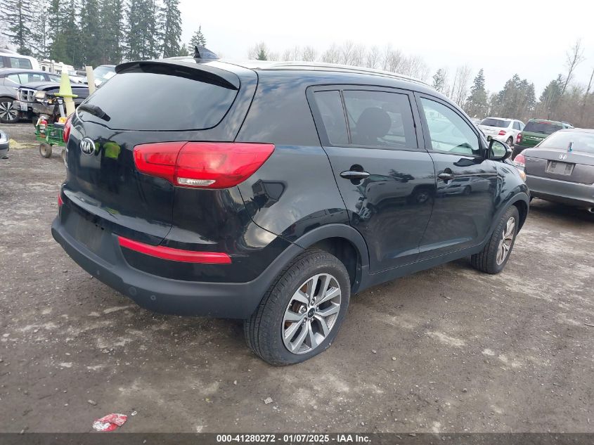 VIN KNDPB3AC6E7548103 2014 KIA SPORTAGE no.4