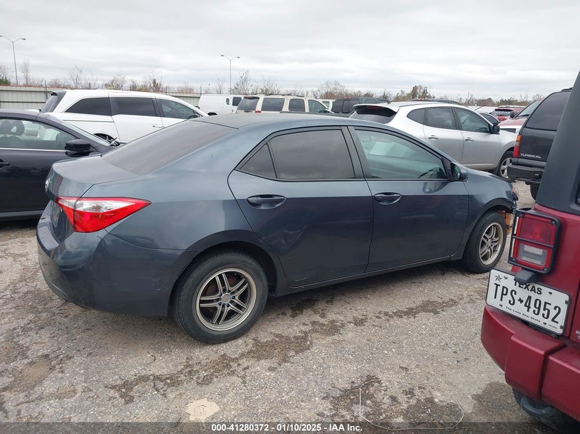 2016 TOYOTA COROLLA VIN: 5YFBURHE8GP518522