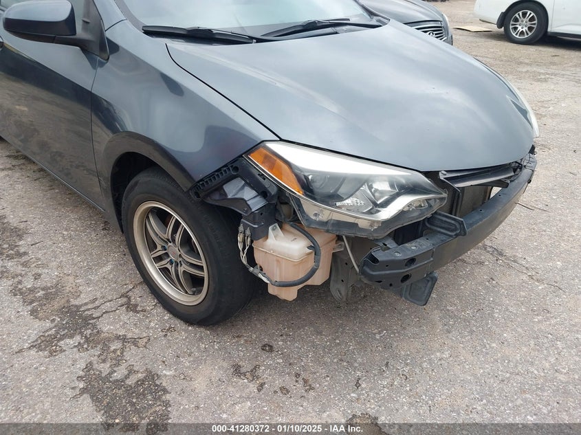 2016 TOYOTA COROLLA VIN: 5YFBURHE8GP518522