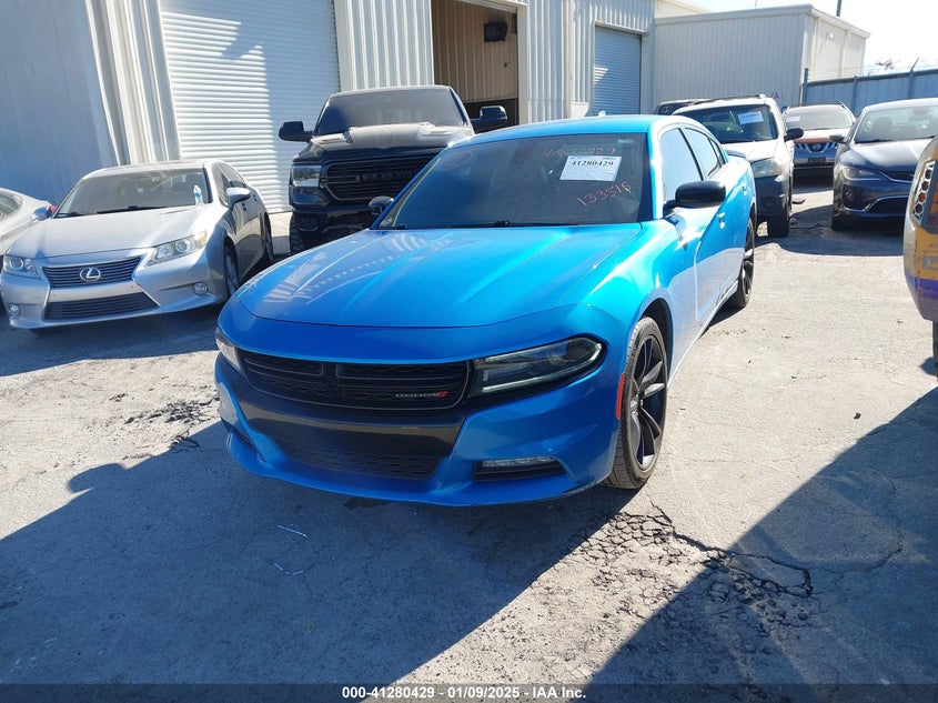 Vin: 2c3cdxhg8gh133515, lot: 41770797, dodge charger sxt 20162