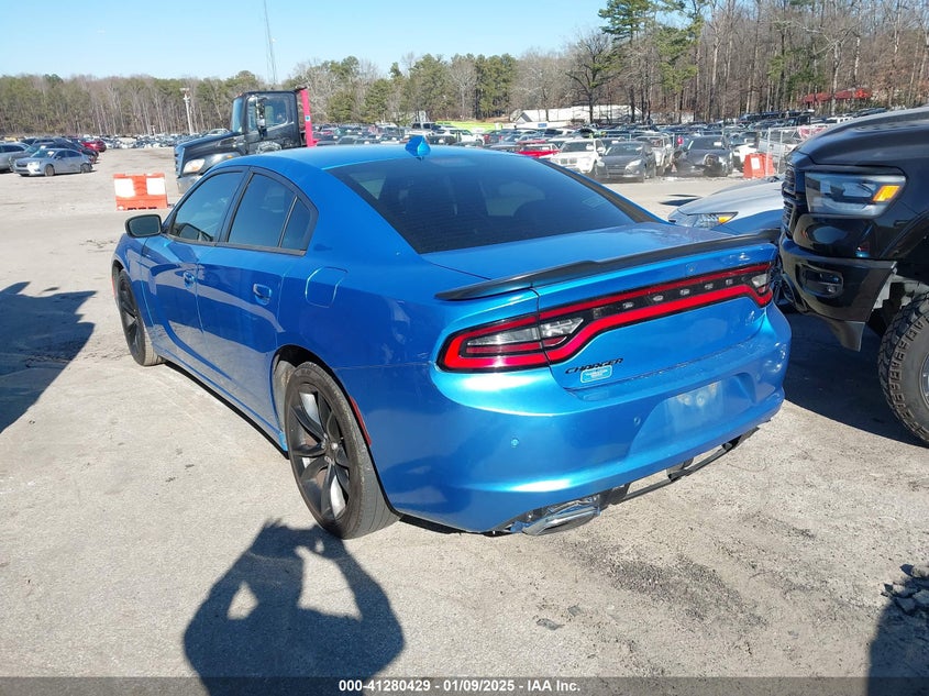 Vin: 2c3cdxhg8gh133515, lot: 41770797, dodge charger sxt 20163