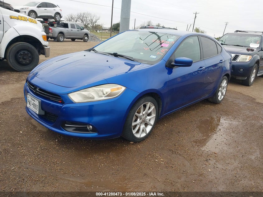 Vin: 1c3cdfba2dd337072, lot: 41770841, dodge dart sxt 20132