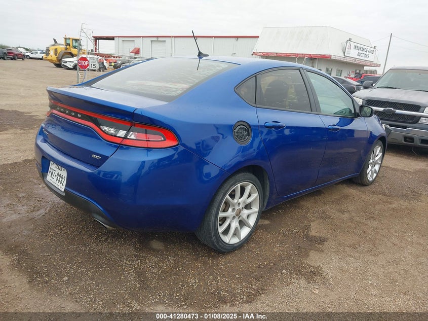 Vin: 1c3cdfba2dd337072, lot: 41770841, dodge dart sxt 20134