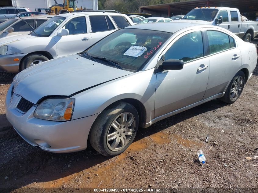 2006 Mitsubishi Galant Es/Se VIN: 4A3AB36F76E065738 Lot: 41280490